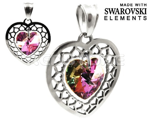 Prívesok Swarovski Elements RED8058